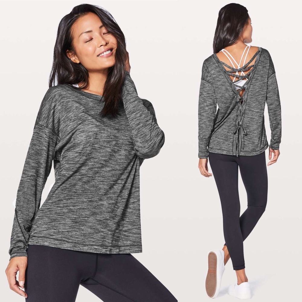 Lululemon Laced With Intent Long Sleeve Top